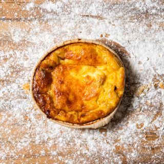 Frittata De Puerro Y Queso