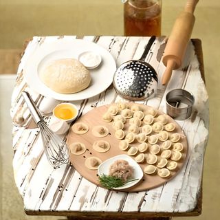 Пельмени с куриной грудкой 