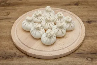 Chinkali z wołowiną
