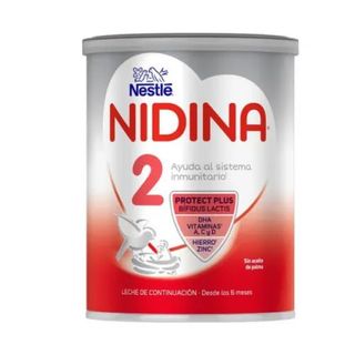 Leche Infantil Conti. Desde 6 Meses Nidina 2 Premium 800 Gr.