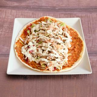 Pizza Turca de Pollo