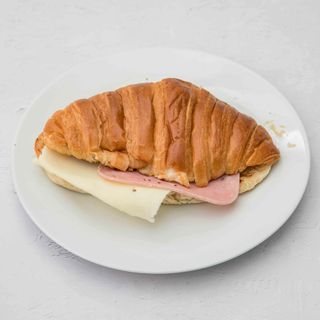Croissant Mixto Con Jamón York Y Queso