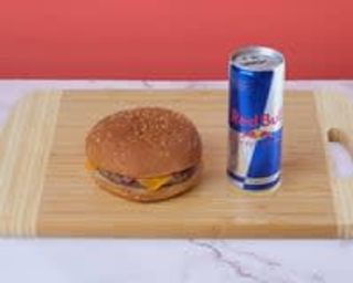 Burger + Molhos + RedBull