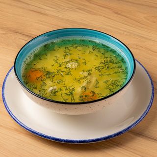 Домашняя суп-лапша с курицей