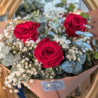 Ramo de 3 Rosas rojas 