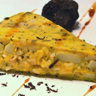 Ración Patatas Trufadas y Foie-gras