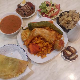 Menu Ramadan Nwasser Poulet