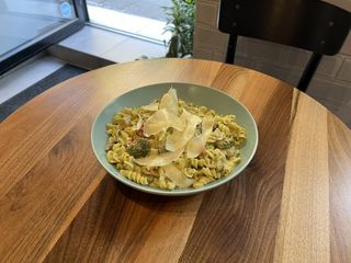 Pesto pasta vege