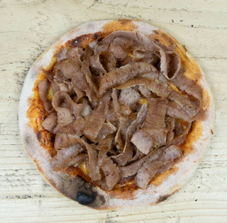 Pizza Doner cu vita Ø30cm