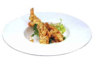 061 Ebi tempura mandorle - 2 pezzi