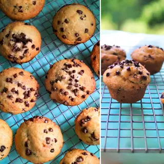 Nanyongas choc n dip cookie muffin