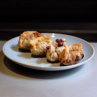 Gyozas de plátano flambeado (4 uds.)