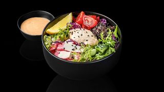 Поке з крабовими паличками