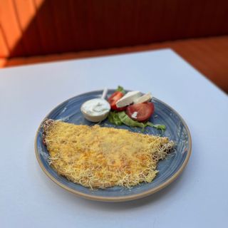 Omlet sa goveđom pršutom