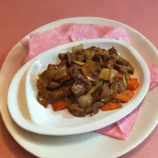 Ternera Con Salsa De Ostras