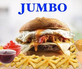 Hamburguesa jumbo