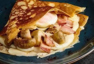 Crêpe Carbonara