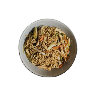Yakisoba con pollo