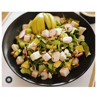 Smoked Turkey And Pear Salad