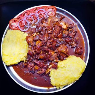 1 kg Special Pork with Fried Matooke