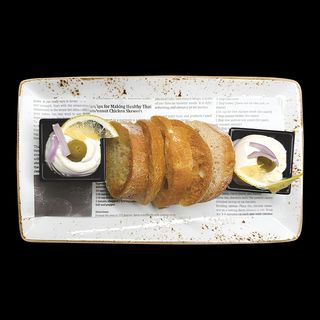 Тарама хайвер с печен хляб