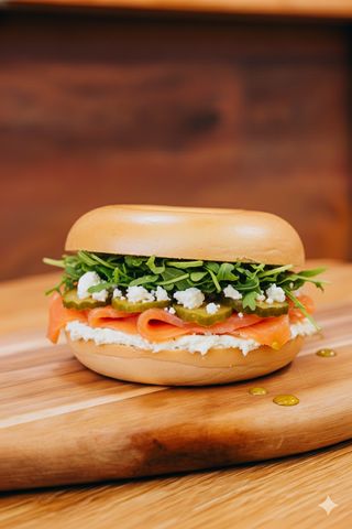 Bagel De Salmón (1 Ud.)