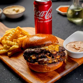 Meniu Combo Triple Stack Cheeseburger