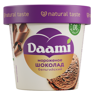 Мороженое премиум DAAMI "Шоколадное" (0,090 кг)