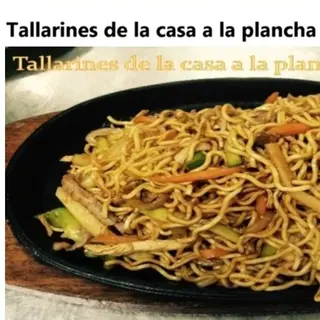 -30-Tallarines De La Casa A La Plancha