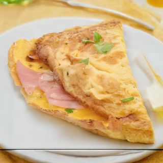 Омлет с шунка