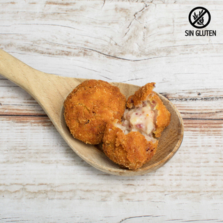 Croquetas de cecina, puerro y queso gorgonzola (2 uds)