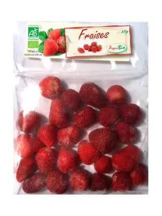 Fresas congeladas 300 Gr. NATURAL COOL