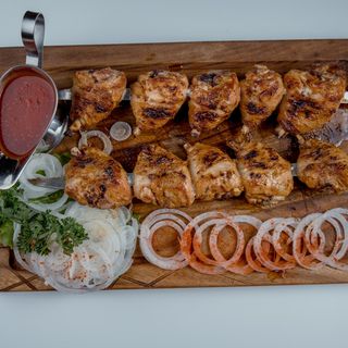 Шашлык из куриной голени