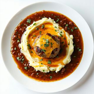 Polpetta di carne al cheddar