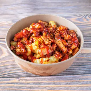 BBQ batak bowl + piće