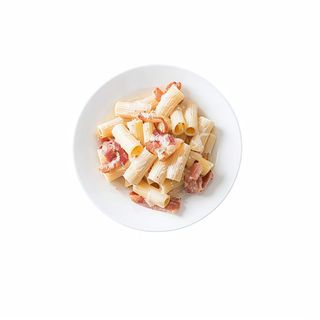 Rigatoni carbonara