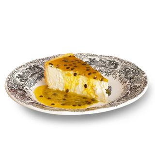Cheesecake de maracuyá (sin gluten*)