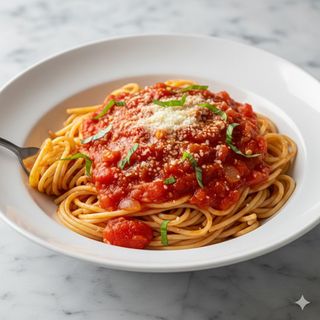 Espaguetis Napolitana