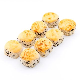 Запеченные роллы с курицей