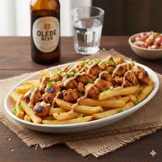 Boneless Chicken Loaded Fries