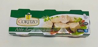 Atun claro en aceite de oliva 3 latas