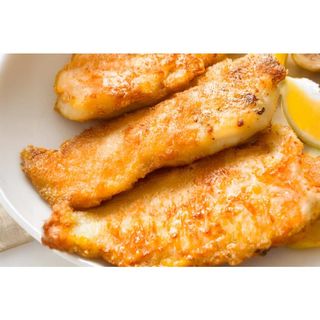 Crispy Fried Fish Fillet with chips