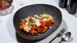 Tagliatelle cu ragu de rață