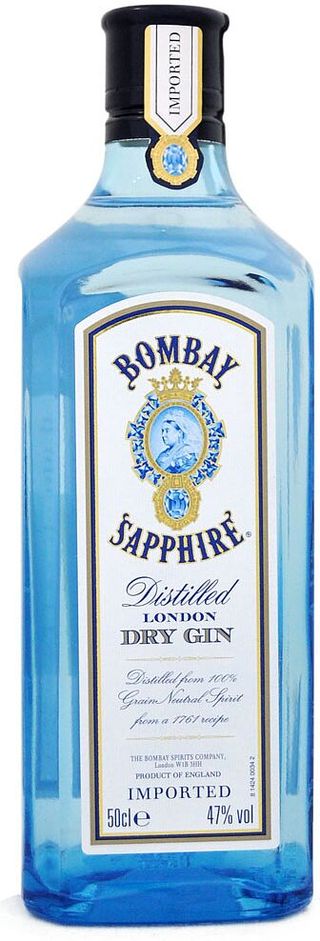 Ջին Bombay Sapphire  47% 0,05լ, , հատ