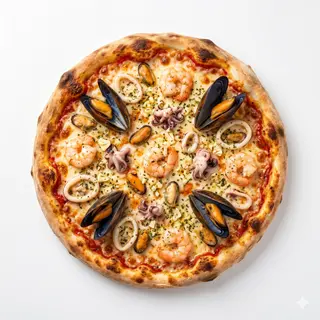 Pizza De Mariscos (Frutti Di Mari)