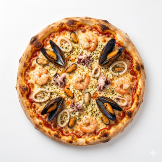 Pizza De Mariscos (Frutti Di Mari)