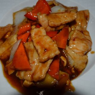 Maiale in salsa piccante 