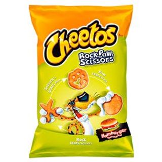 Chrupki o smaku hamburgera Cheetos. 0.145кг