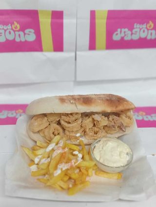 Molletes De Calamares (Ración)