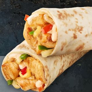 Spicy Chicken Wrap+ frites